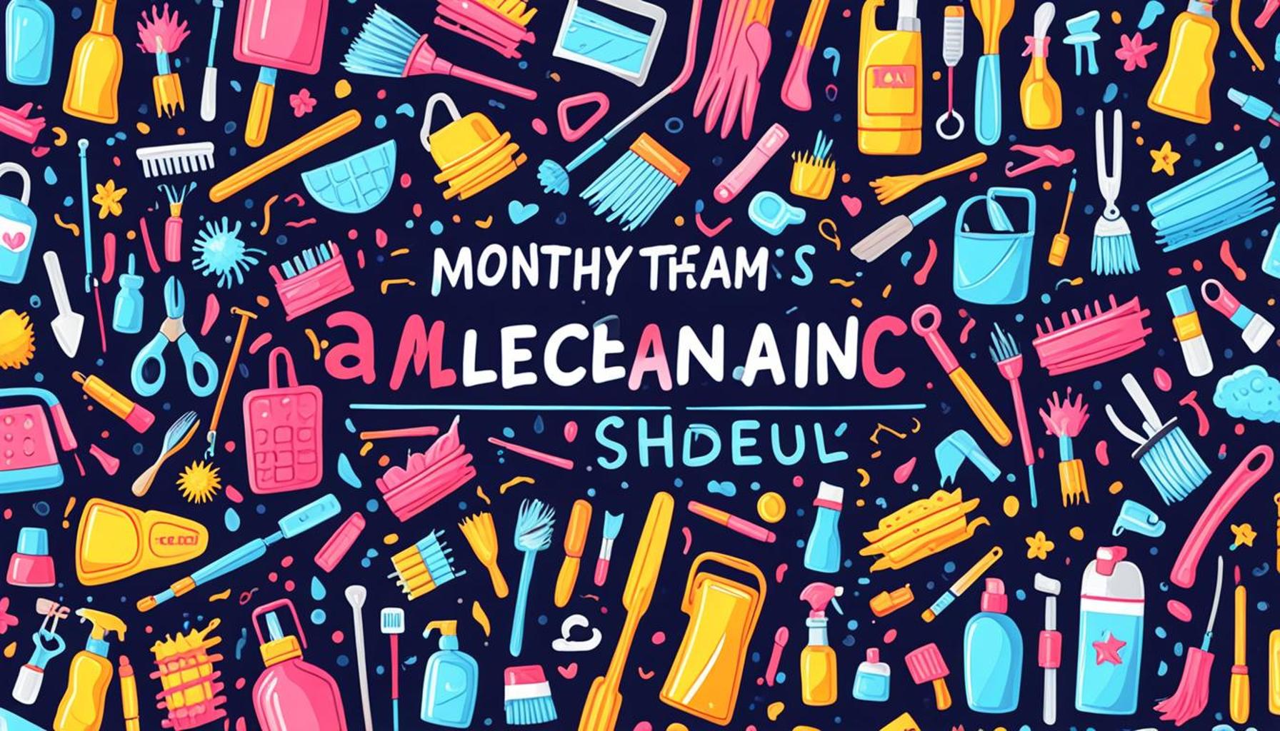 The Importance of a Monthly Cleaning Schedule for Long-term Maintenance