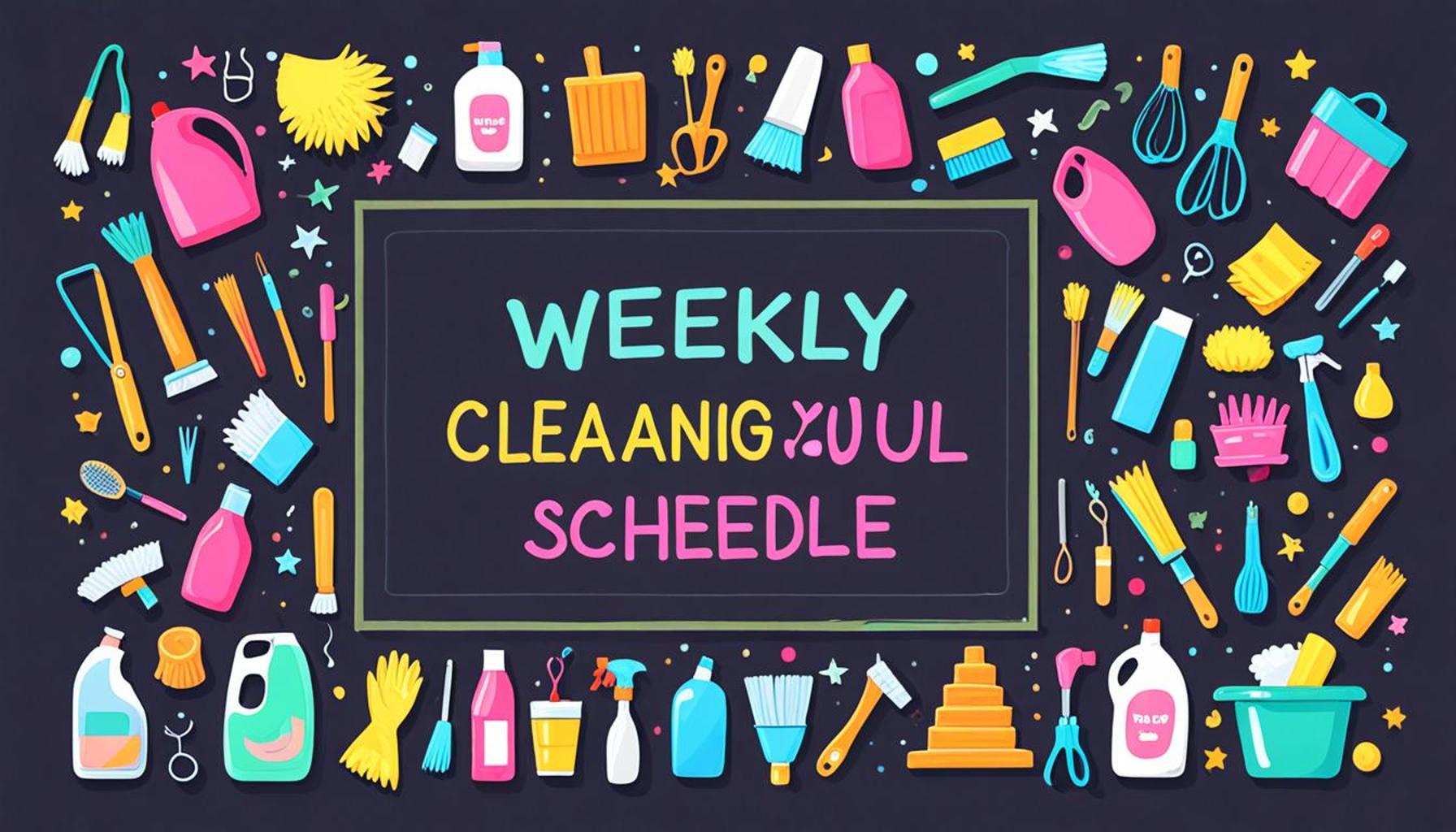 How to Create a Weekly Cleaning Schedule That Really Works for Your Home