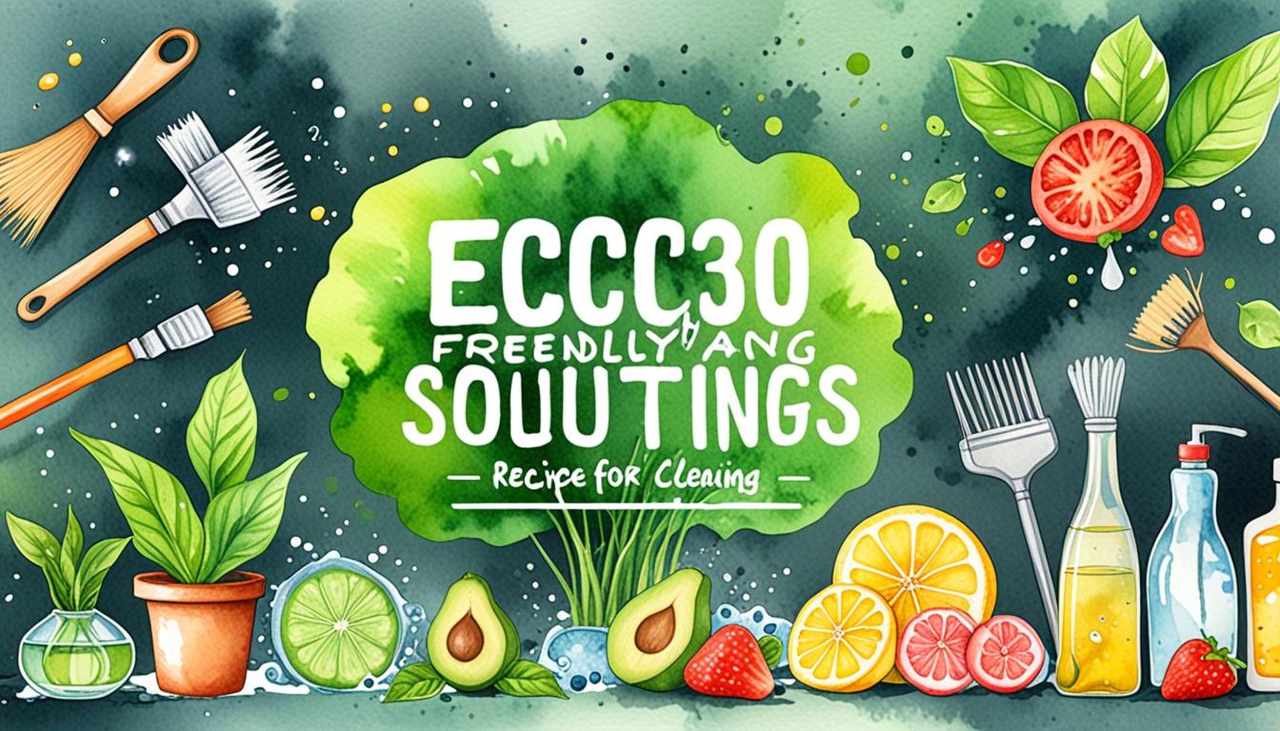 Ecological Solutions for Cleaning Various Surfaces: Benefits and Homemade Recipes