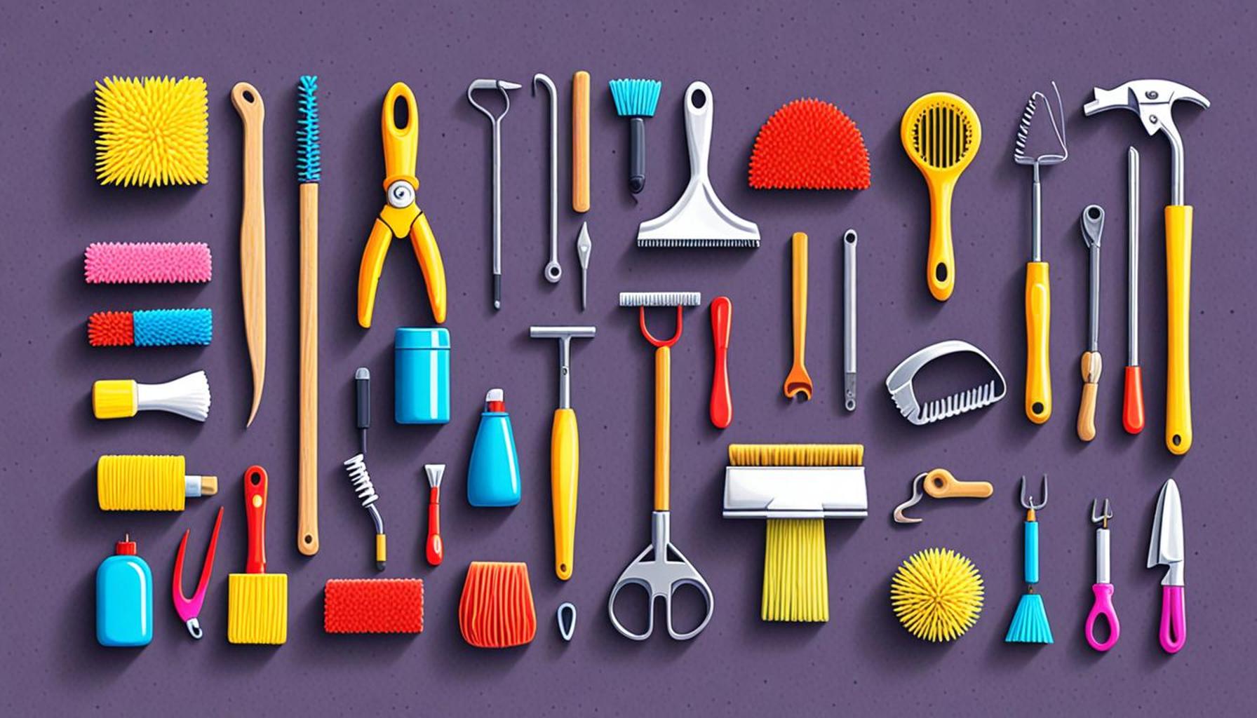 How to choose the right tools to clean different types of surfaces at home