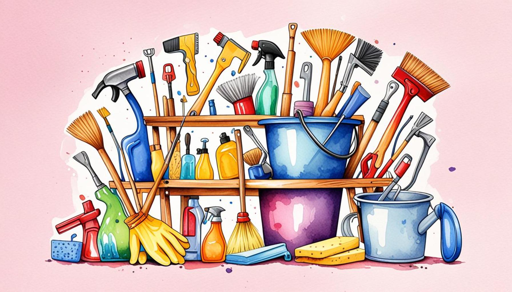 Essential Hand Tools for Effective and Efficient House Cleaning