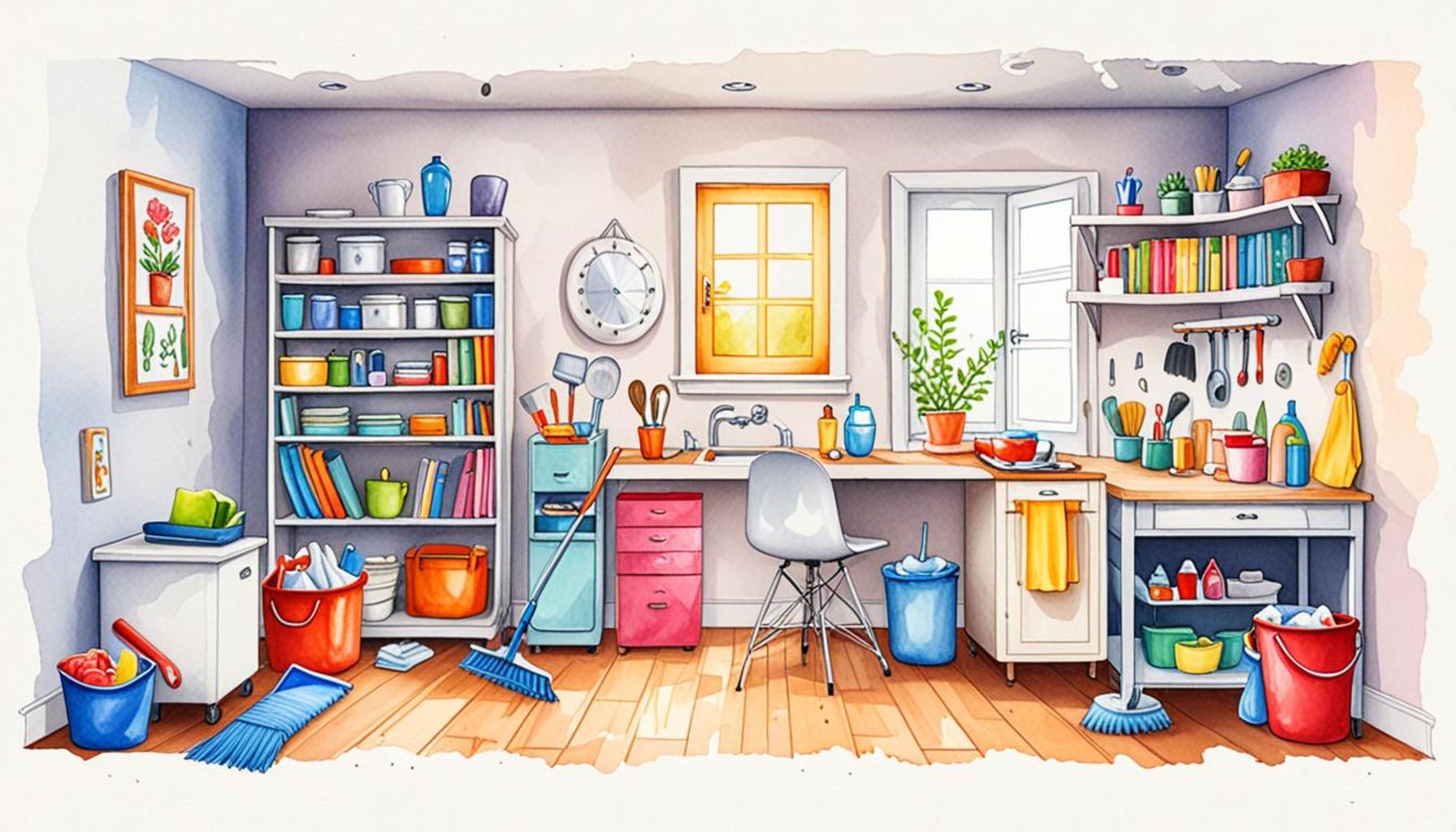 Cleaning Strategies to Quickly Organize Different Rooms in the House