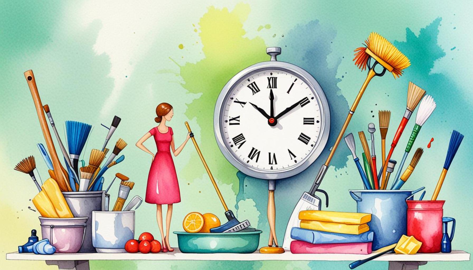 Balancing Cleaning with Daily Life: Effective Time Management Tips for Busy Households
