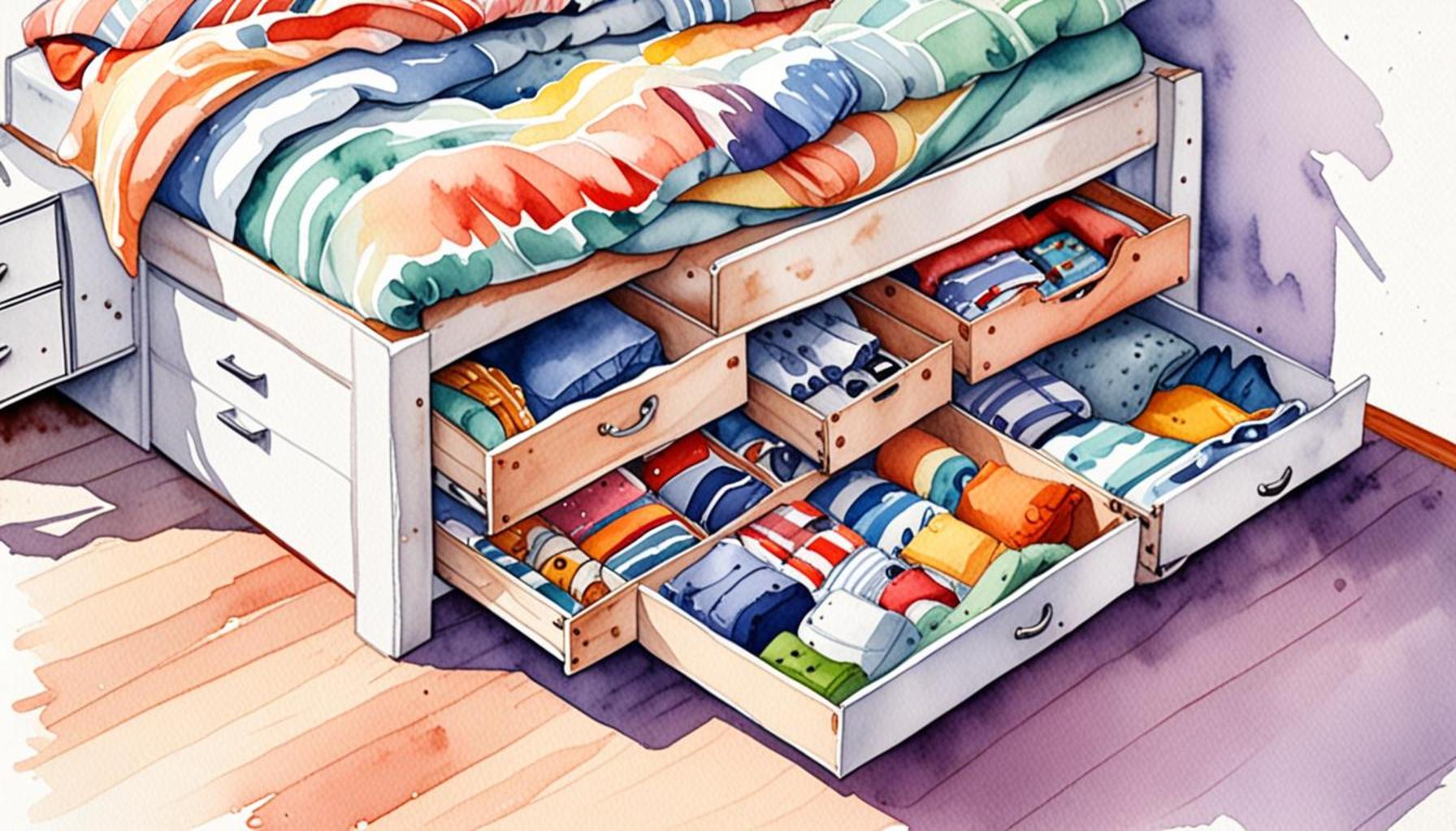 Under-Bed Storage Solutions: Utilizing Unexplored Spaces for a Minimalist Lifestyle