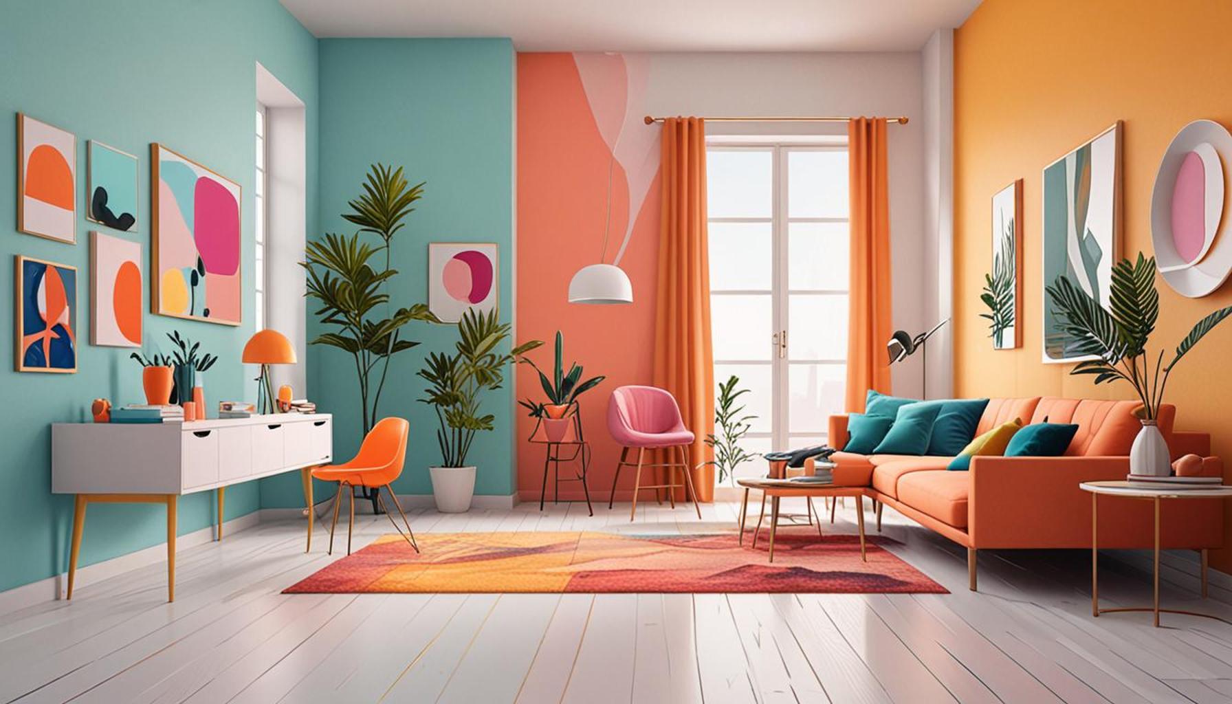 The Importance of Colors and Textures in Optimizing Minimalist Spaces