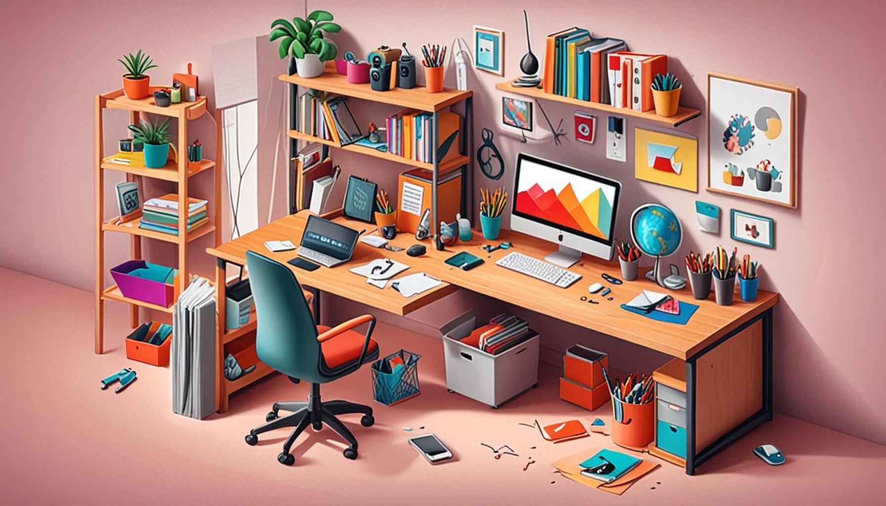 Organization Strategies for Creating Efficient Workspaces at Home