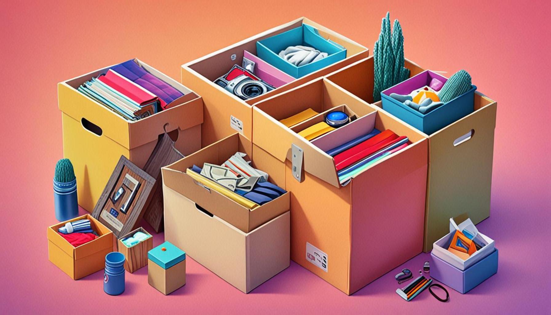 The Four-Box Method: Organizing Your Belongings for Maximum Clarity