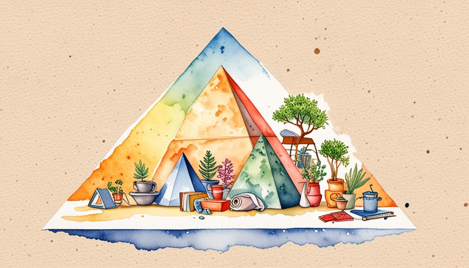 The Decluttering Pyramid: Prioritizing What to Keep, Donate, or Discard