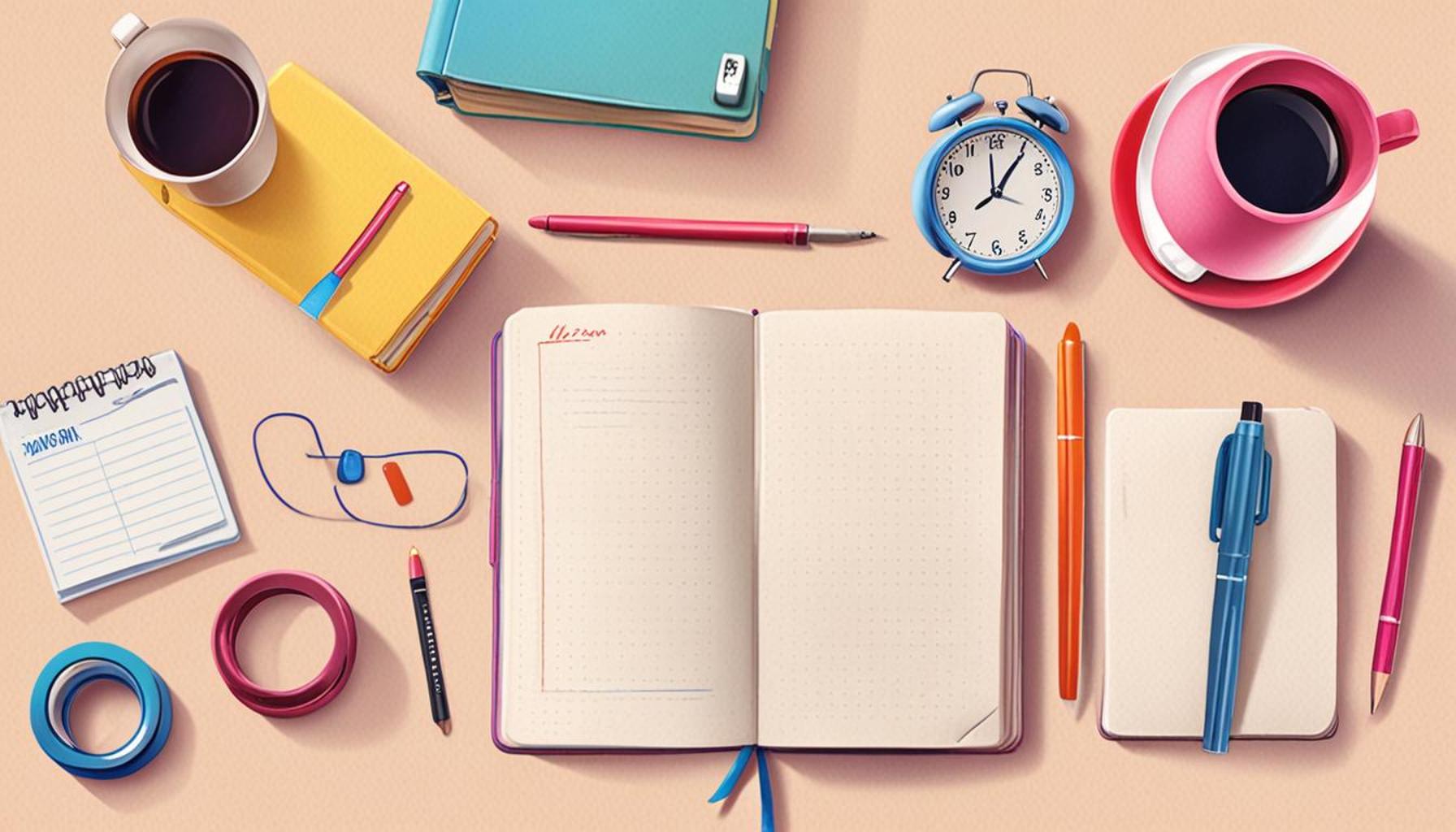 How to implement a minimalist diary to monitor and improve time management